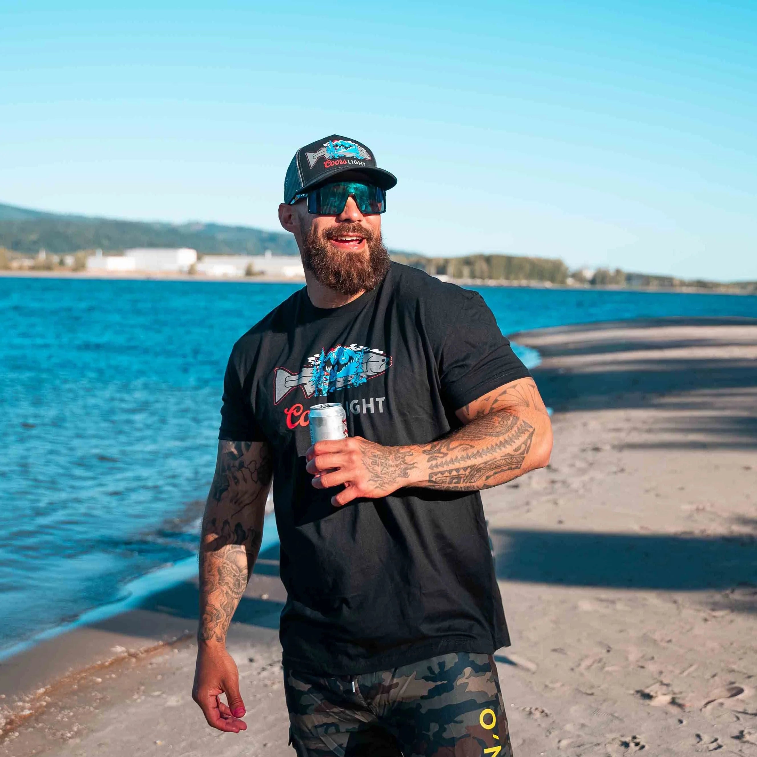 STLHD Mens X Coors Light Blue Mountains Tee