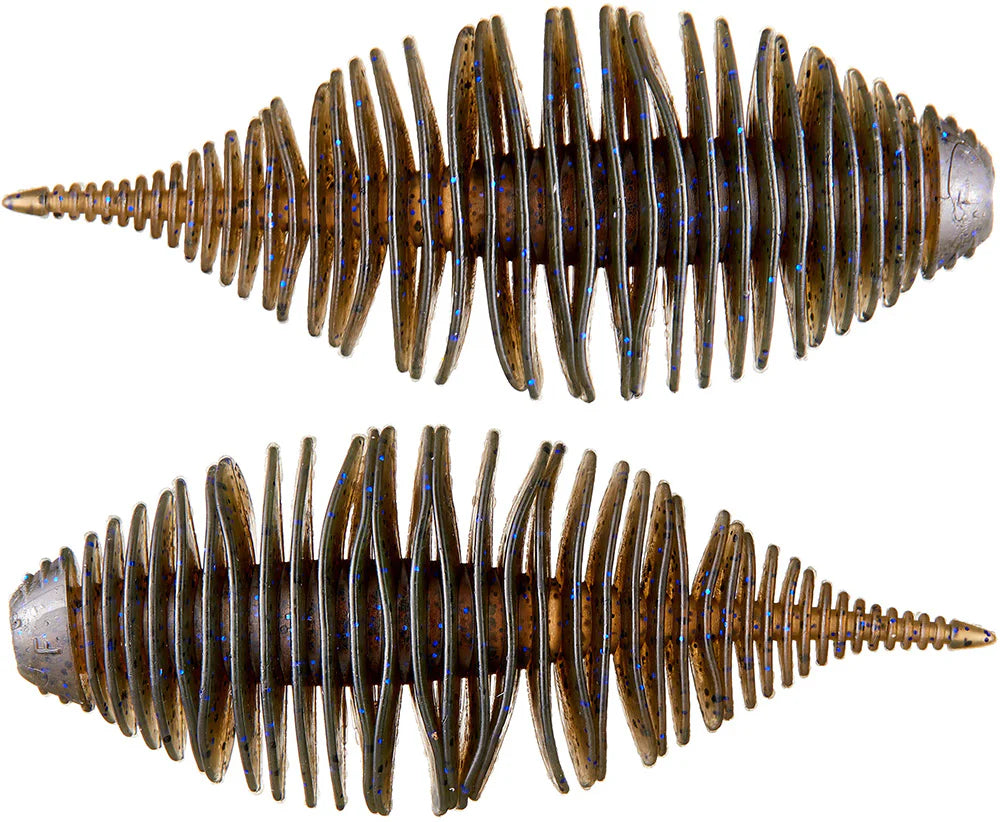 Geecrack Bellows Gill Floating Elastomer Soft Plastic Creature Bait 28 Inch