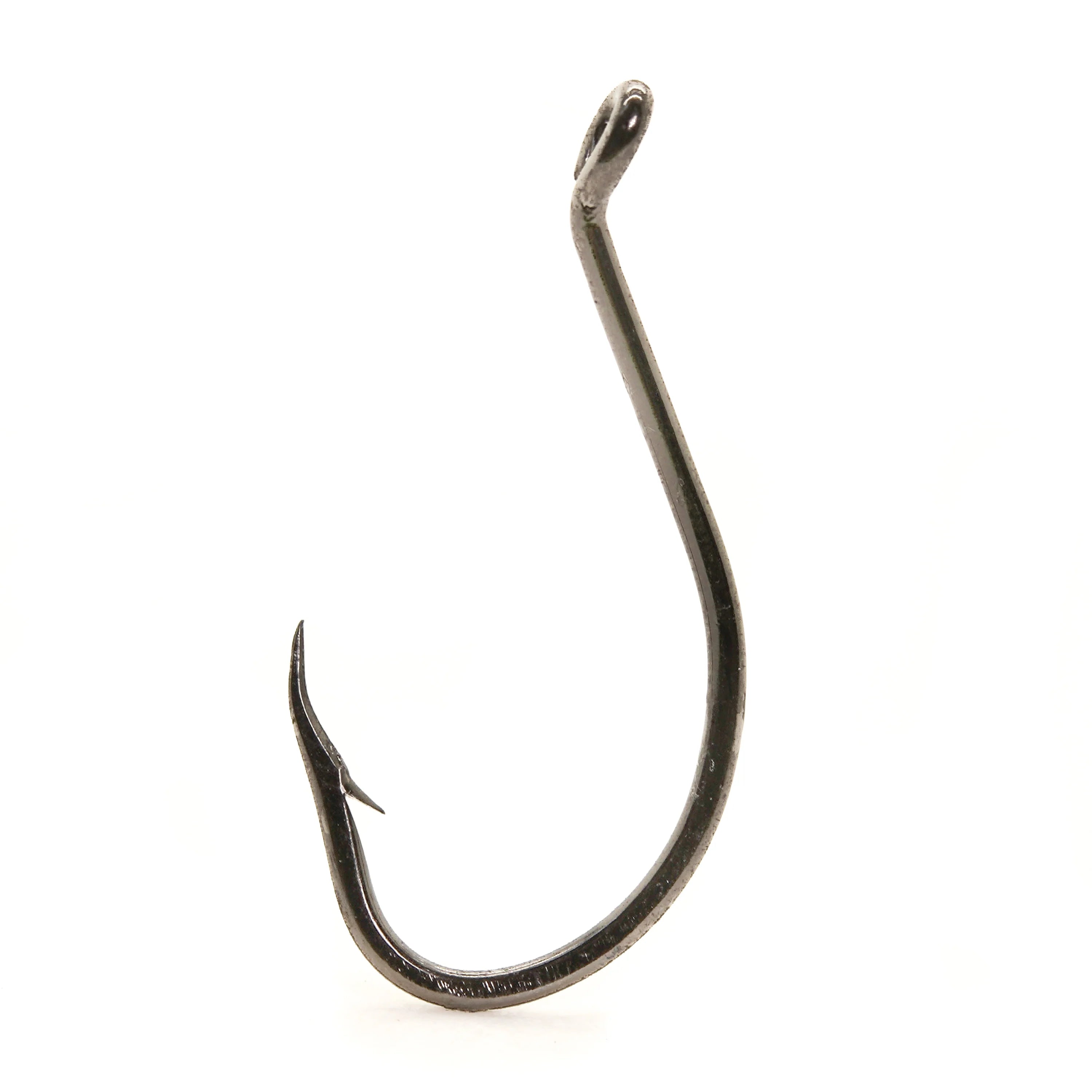 Mustad 92553BN Black Nickel Beak Octopus 1X Strong Drop Shot Bait Hook
