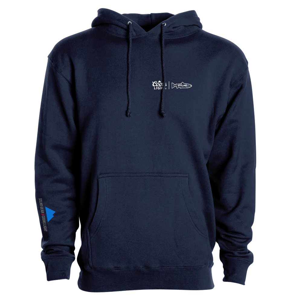 STLHD Mens X Coors Light Streamside Premium Hoodie