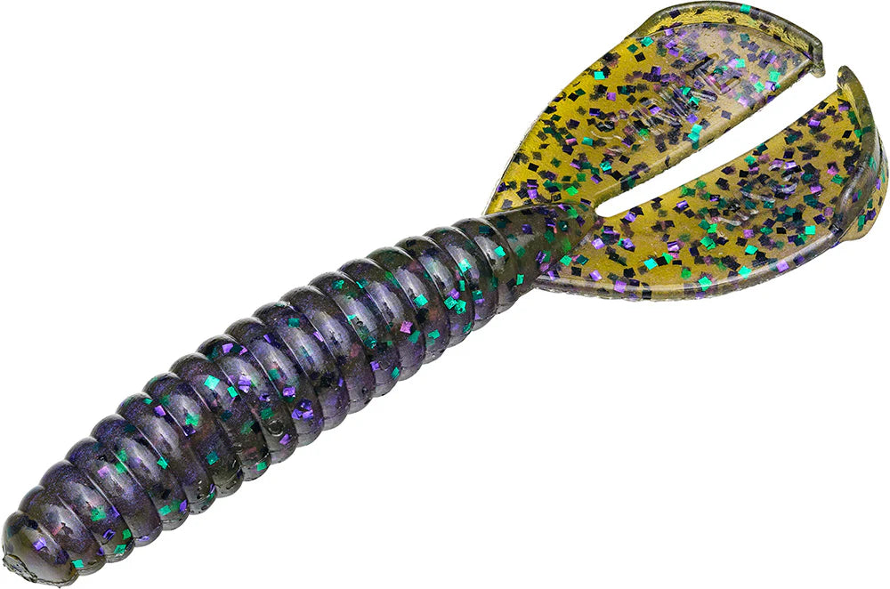 Strike King Twin Tail Rage Menace 35 inch Soft Plastic Grub 8 pack