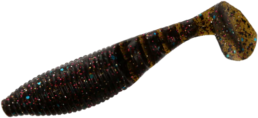 Yamamoto Baits 4 Inch Kickin Zako Paddle Tail Swimbait 5 pack