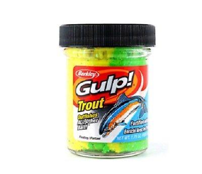 Berkley Gulp Trout Dough Natural Garlic Scent 175 oz Jar