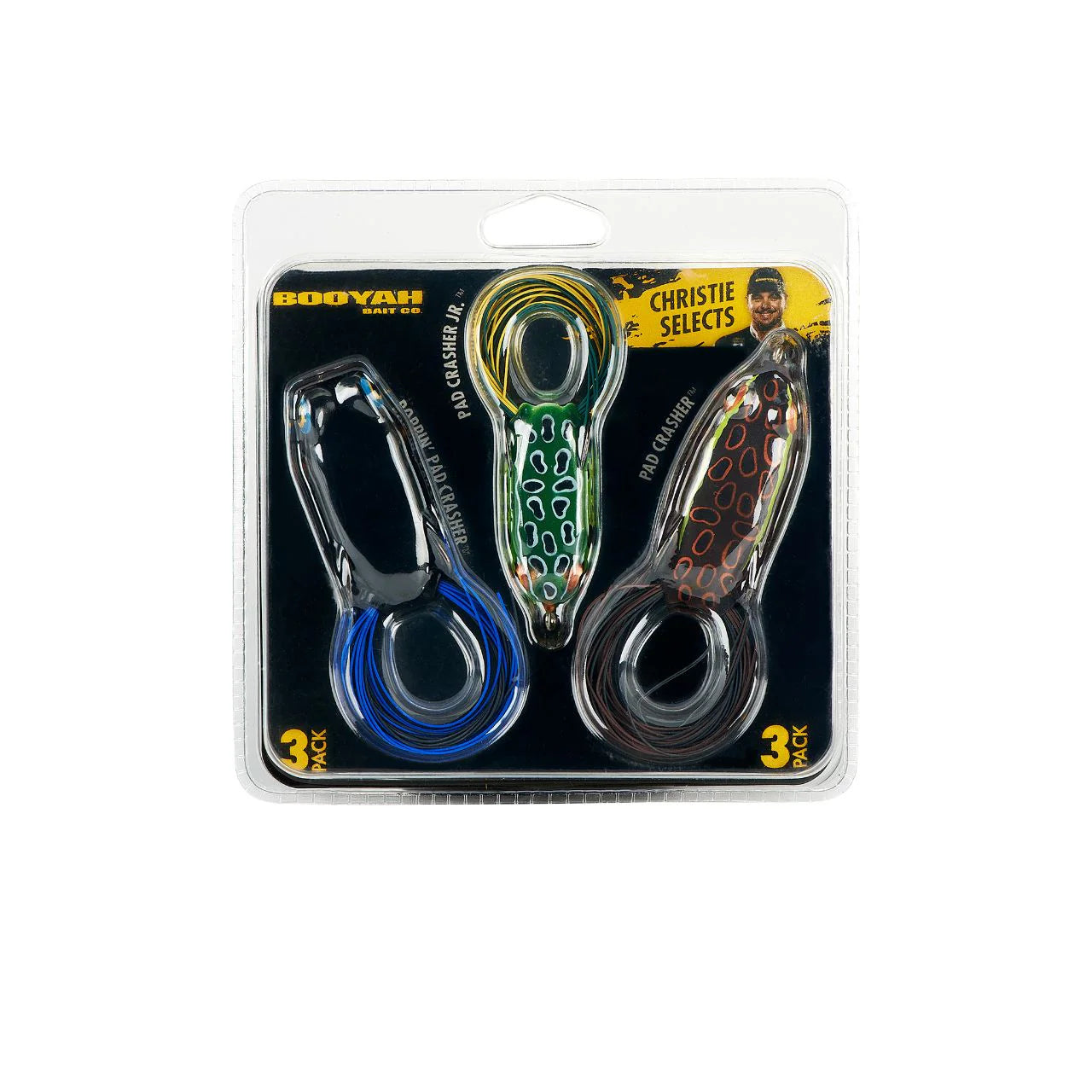 Booyah 3 Piece Hollow Body Frog Combo Pack