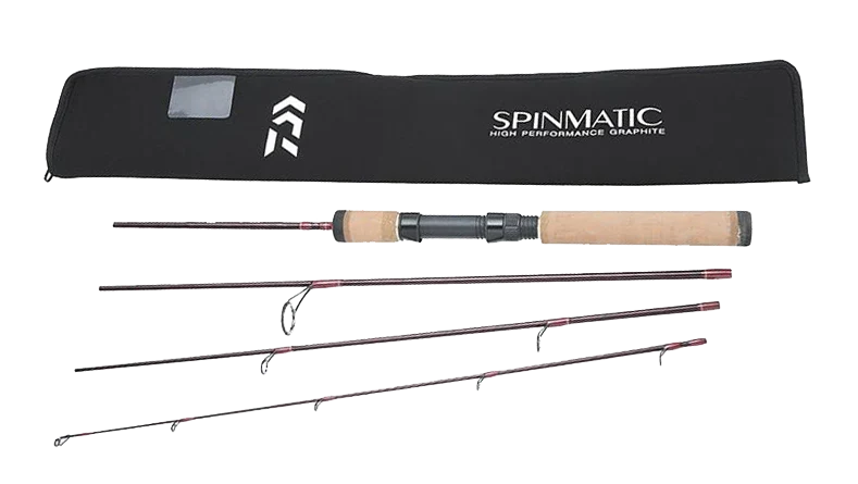 Daiwa Spinmatic 4 Piece Travel Ultralight Spinning Rods