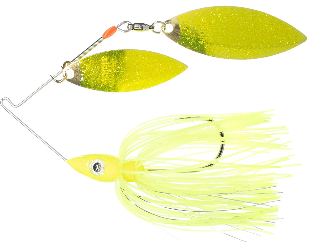 Nichols Pulsator Metal Flake Double Willow Spinnerbait