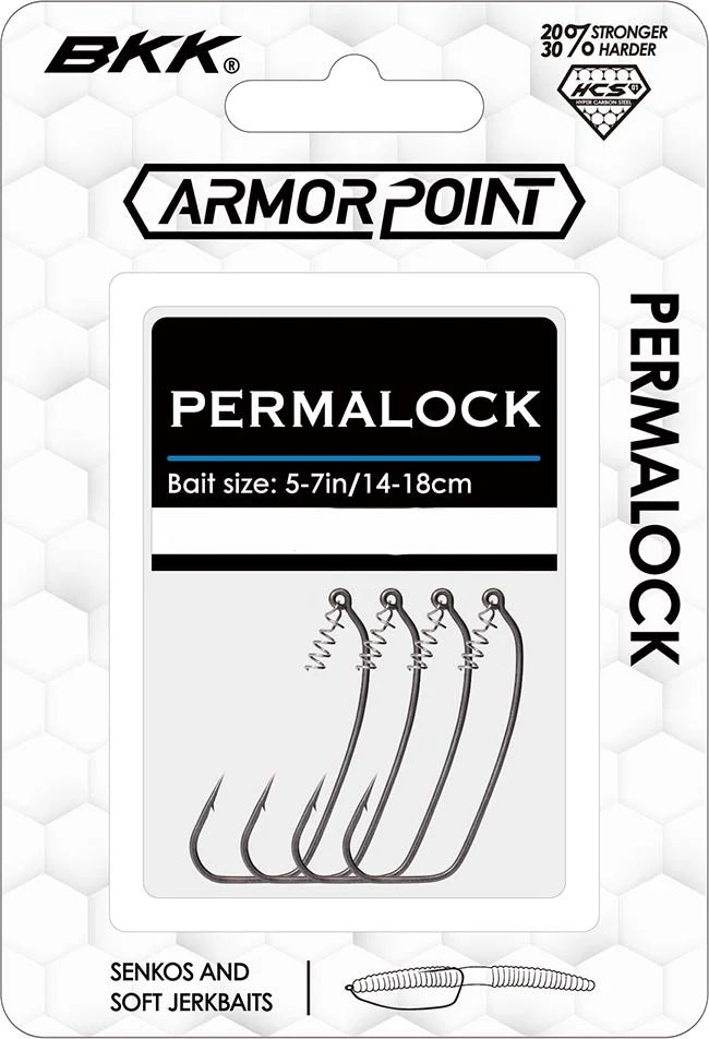 BKK Armor Point Permalock Worm Hooks