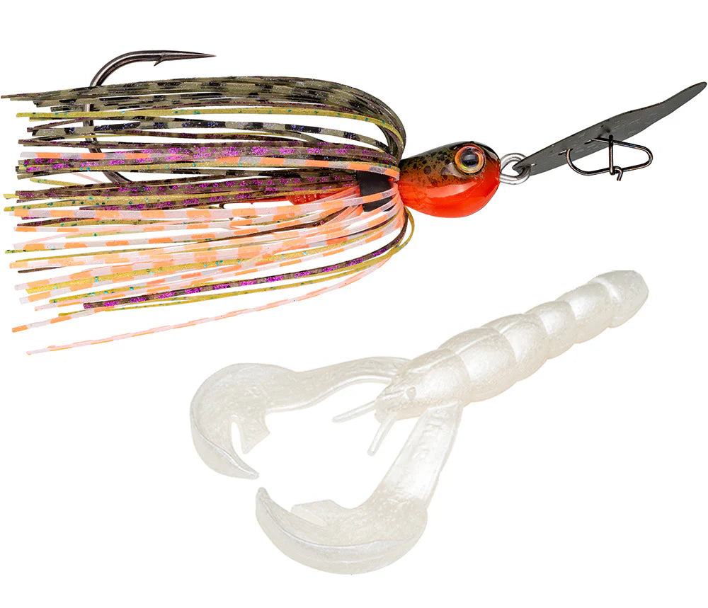 Strike King Thunder Cricket Rage Craw Bladed Jig Combo
