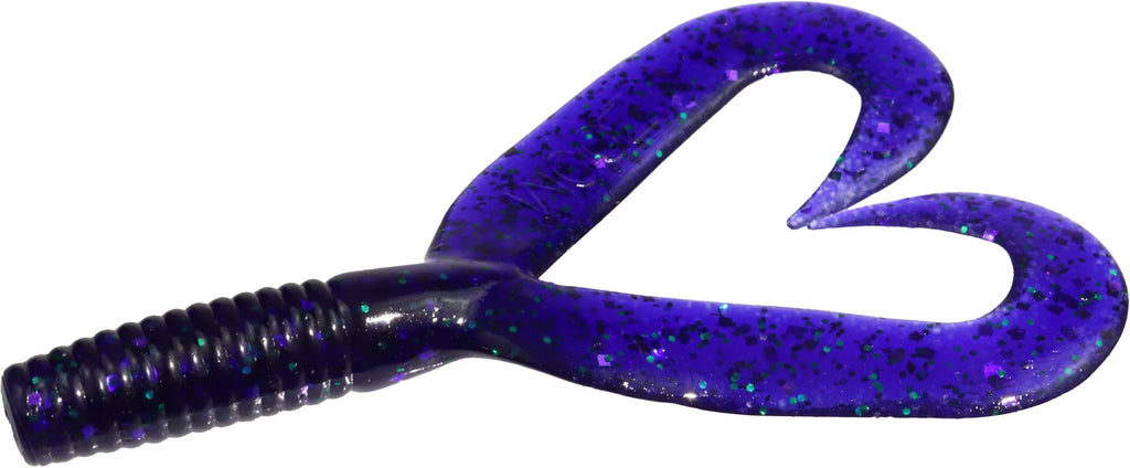 Zoom Creepy Crawler Twin Tail Grub Jig Trailer 3 Inch