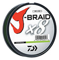 Daiwa J Braid X8 Braided Line 165 Yards Chartreuse