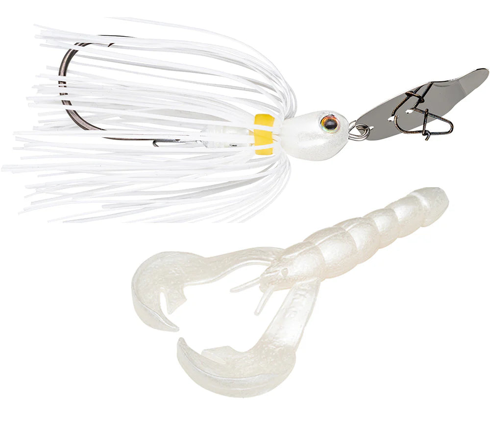 Strike King Thunder Cricket Rage Craw Bladed Jig Combo