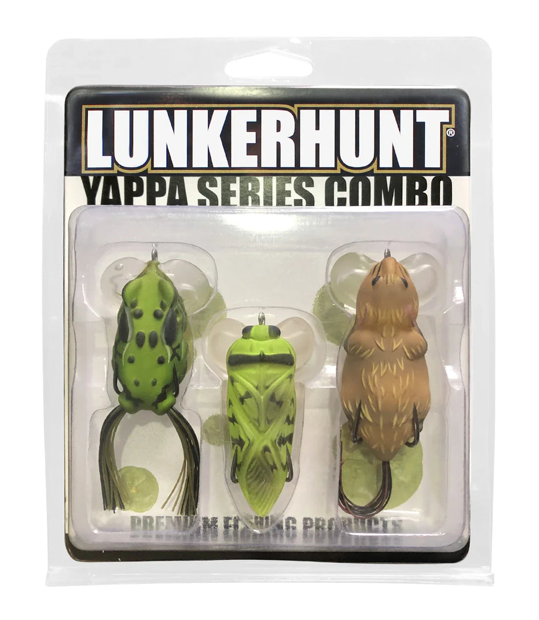 Lunkerhunt 3 Piece Yappa Combo