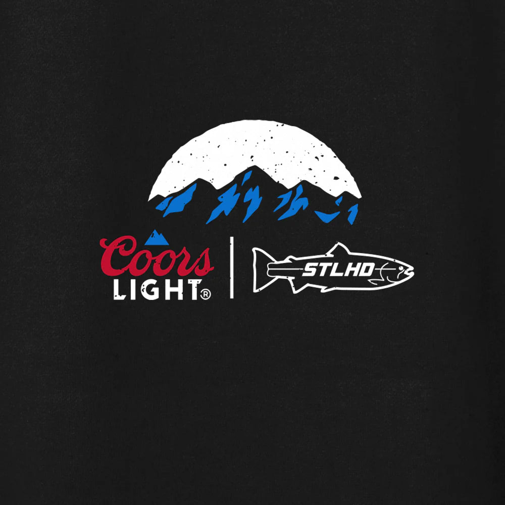 STLHD Mens X Coors Light Chillin Premium Hoodie