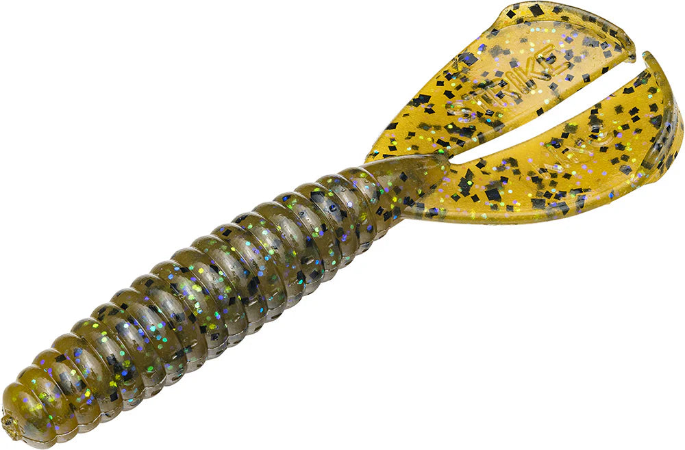 Strike King Twin Tail Rage Menace 35 inch Soft Plastic Grub 8 pack