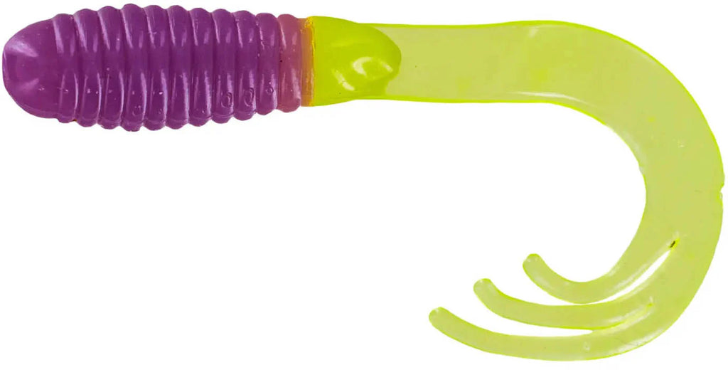 Big Bite Baits 2 inch Triple Tip Grub 10 pack
