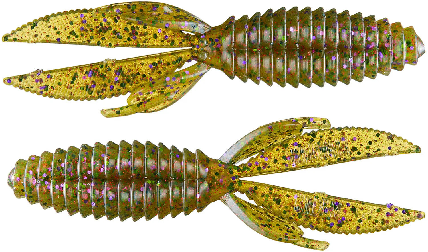 Reaction Innovations Sweet Beaver Soft Plastic Creature Bait 8 pack