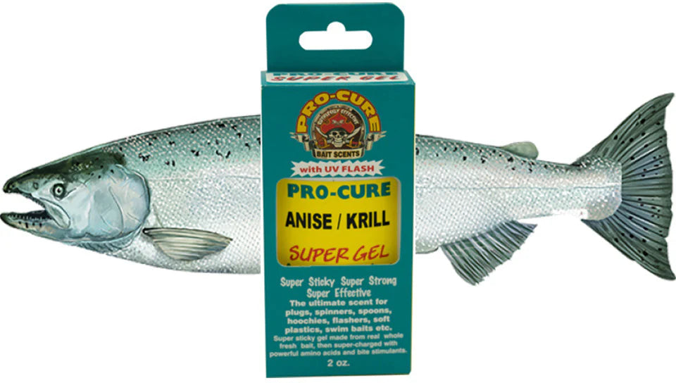 Pro Cure Salmon and Coldwater Super Gel Scents 2 oz