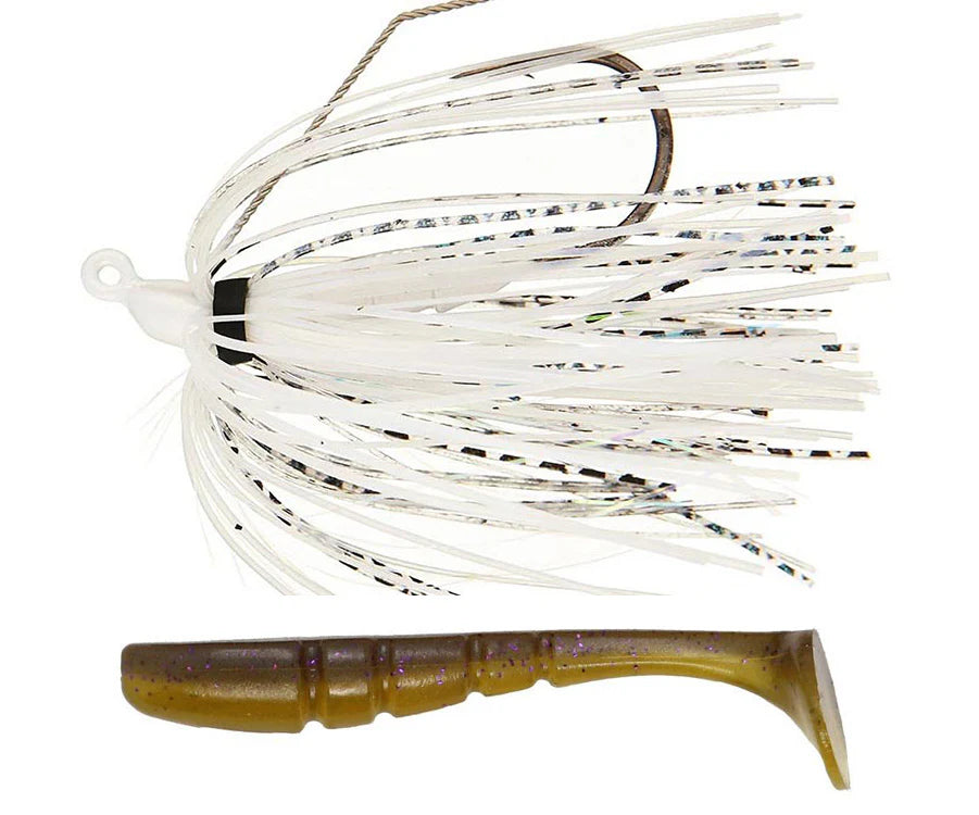 Xzone Pro Series Swammer Swimbait Core Tackle Swim Jig Combo