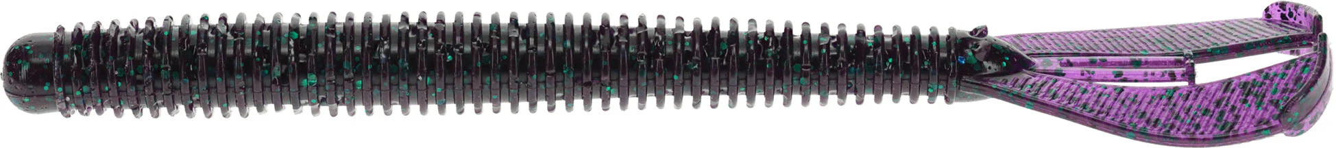 Strike King Twin Tail Rage Menace 6 inch Soft Plastic Worm 6 Pack