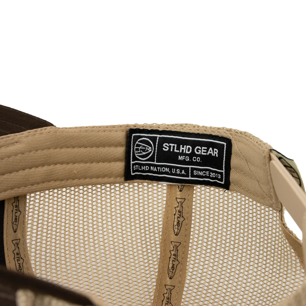 STLHD Steelhide Brown Khaki Hat
