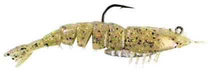 Z Man EZ ShrimpZ 3 1 2 inch Rigged w Mustad Weighted Hook 2 pack
