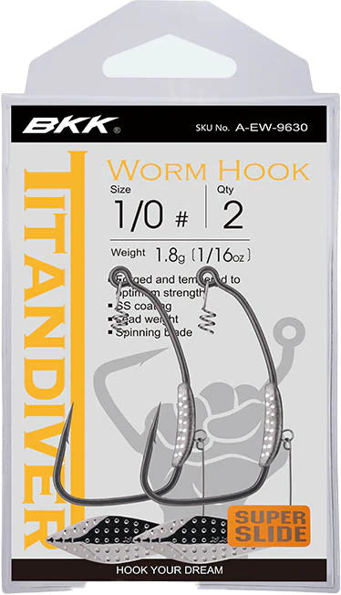 BKK Titan Diver Weighted Swimbait Hook