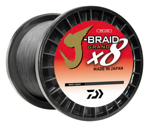 Daiwa J Braid Grand x8 Braided Line 3000 Yard Bulk Spools