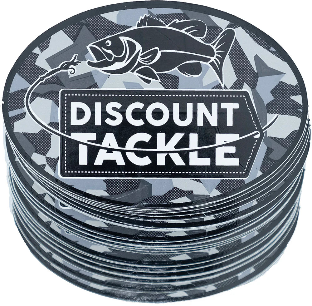 Discount Tackle Bulk Sticker Packs 100 Count