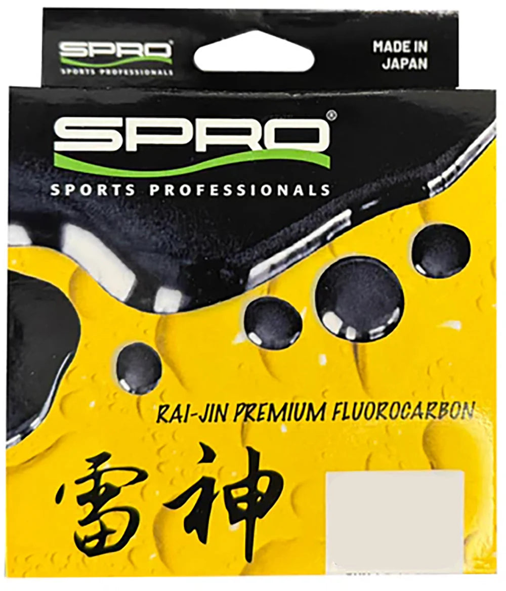 SPRO Rai Jin Premium Flurocarbon Mainline Bulk Spools 656 Yard