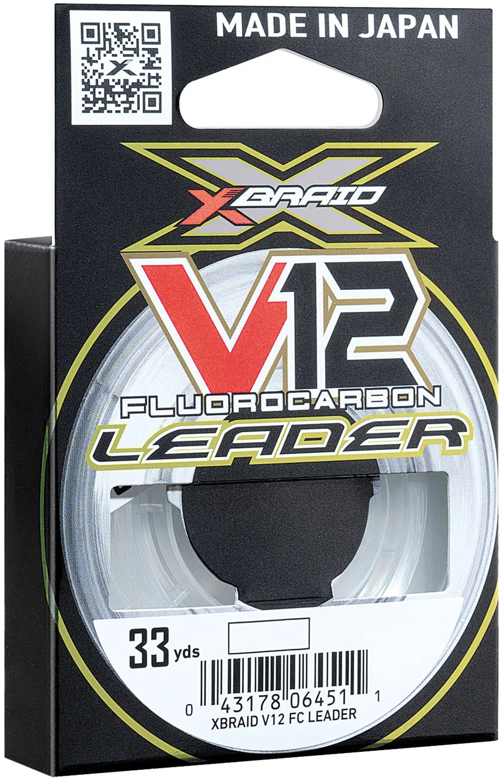 Daiwa X Braid V12 Fluorocarbon Leader 33 Yard Spools