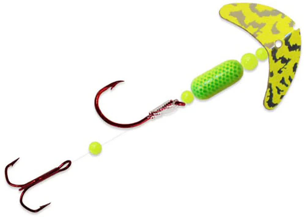 Macks Lure Smile Blade Spinner Shrimp Rig