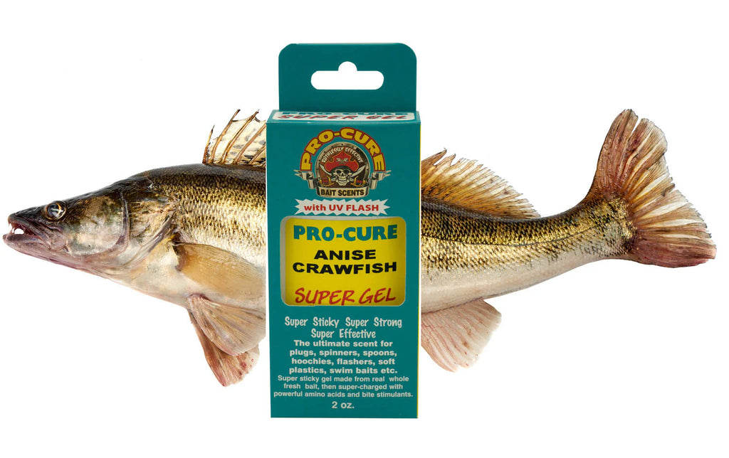 Pro Cure Walleye Super Gel Scents 2 oz