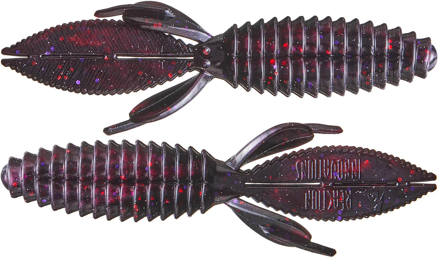 Reaction Innovations Sweet Beaver Soft Plastic Creature Bait 8 pack