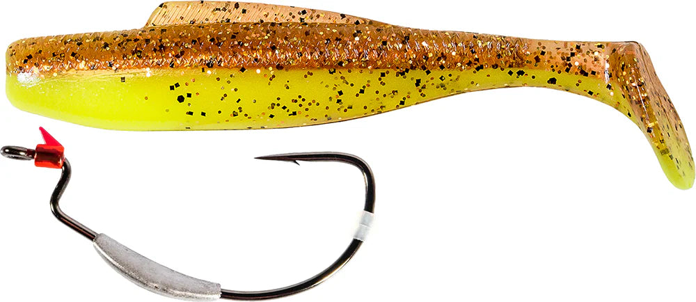 Z Man 5 Inch DieZel MinnowZ ZWG Weighted Swimbait Hook Combo