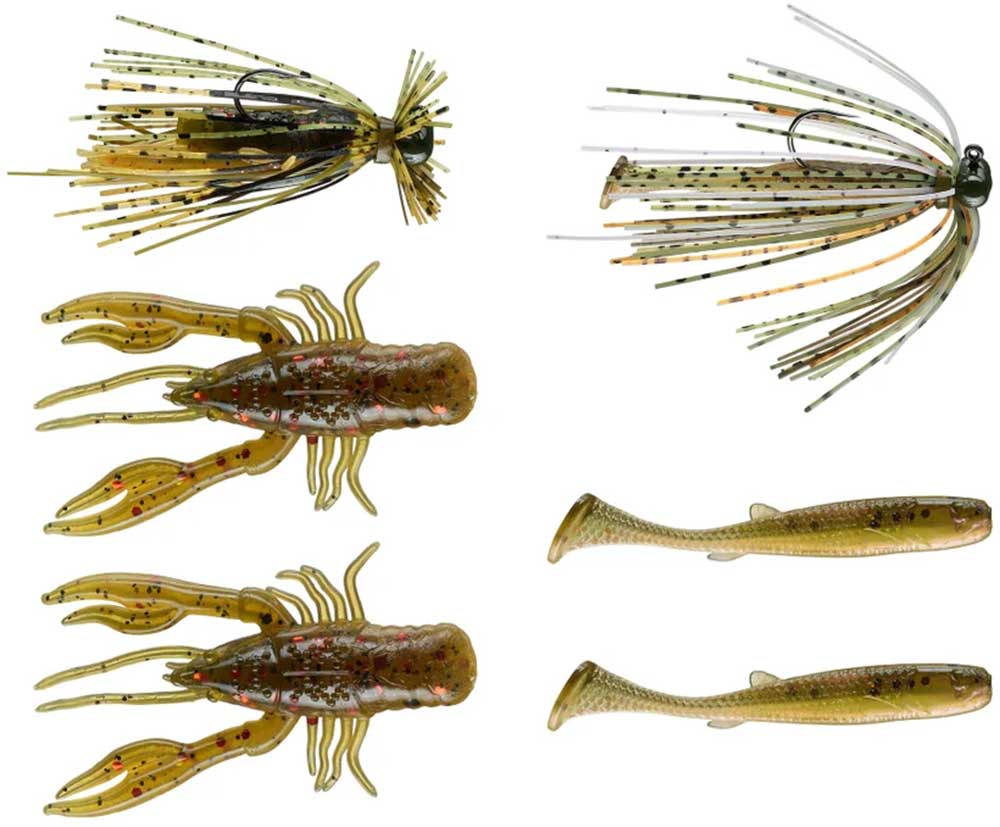 Rebel Ultra Finesse Jig Kit Snack Packs 6 Piece