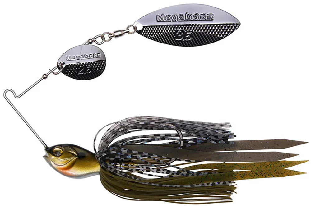 Megabass SV 3 Colorado Willow Slow Roll Spinnerbait