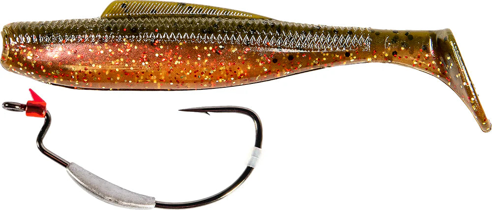 Z Man 4 Inch DieZel MinnowZ ZWG Weighted Swimbait Hook Combo