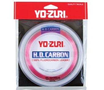 Yo Zuri HD Carbon Disappearing Pink 100 Yards Fluorocarbon Leader