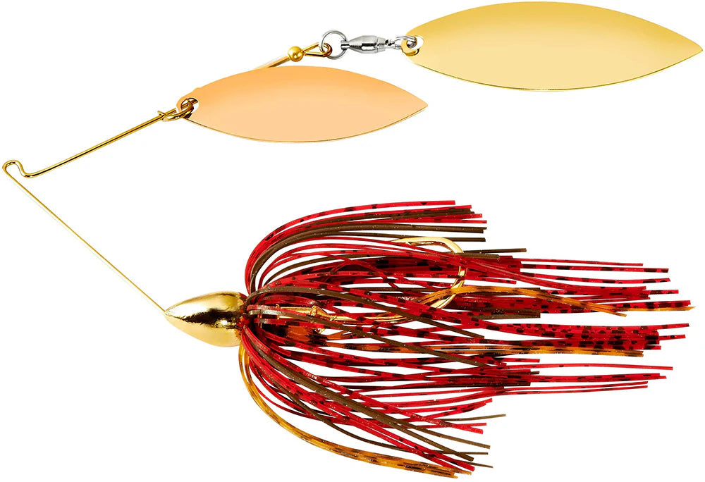 War Eagle Double Willow Gold Frame Spinnerbait 1 2 oz