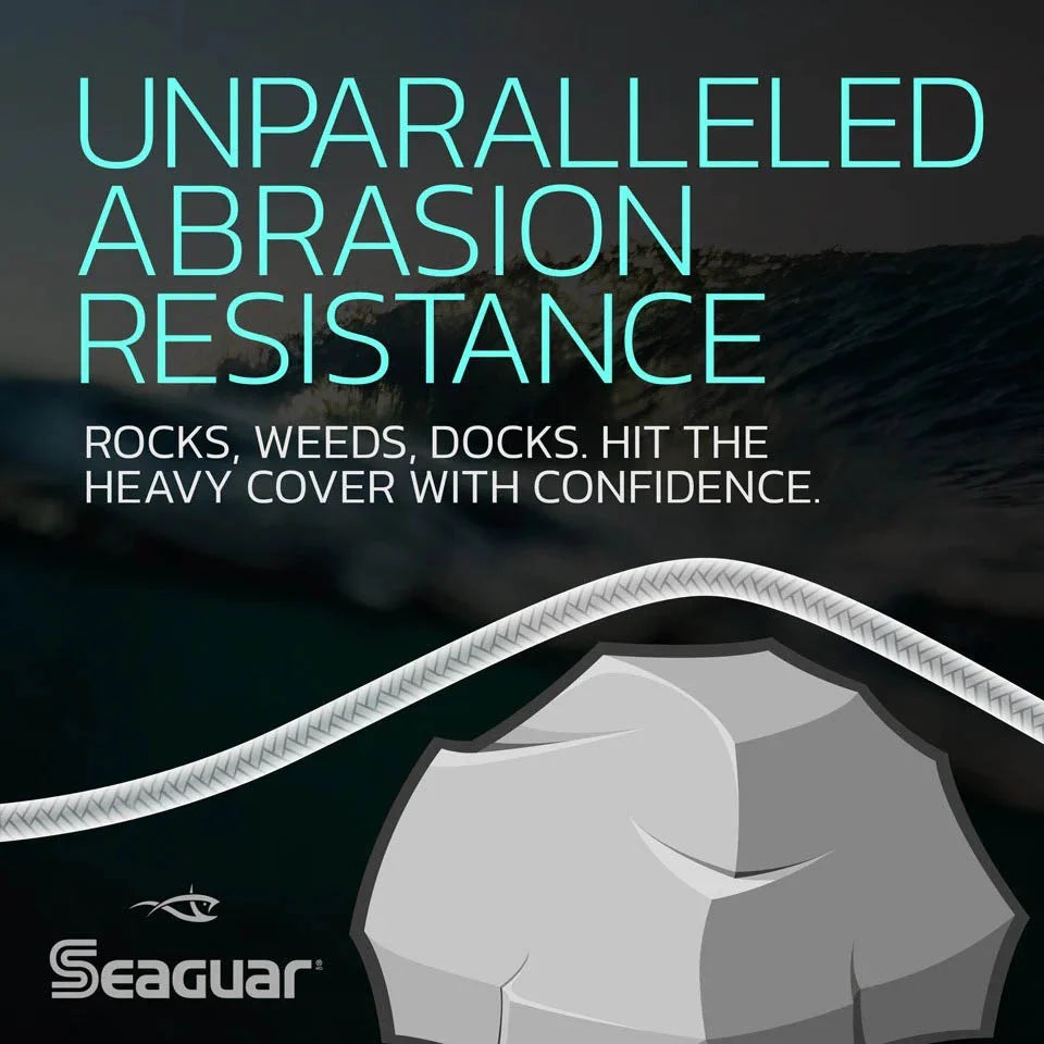 Seaguar Threadlock Braided Fishing Line Blue 600 Yards
