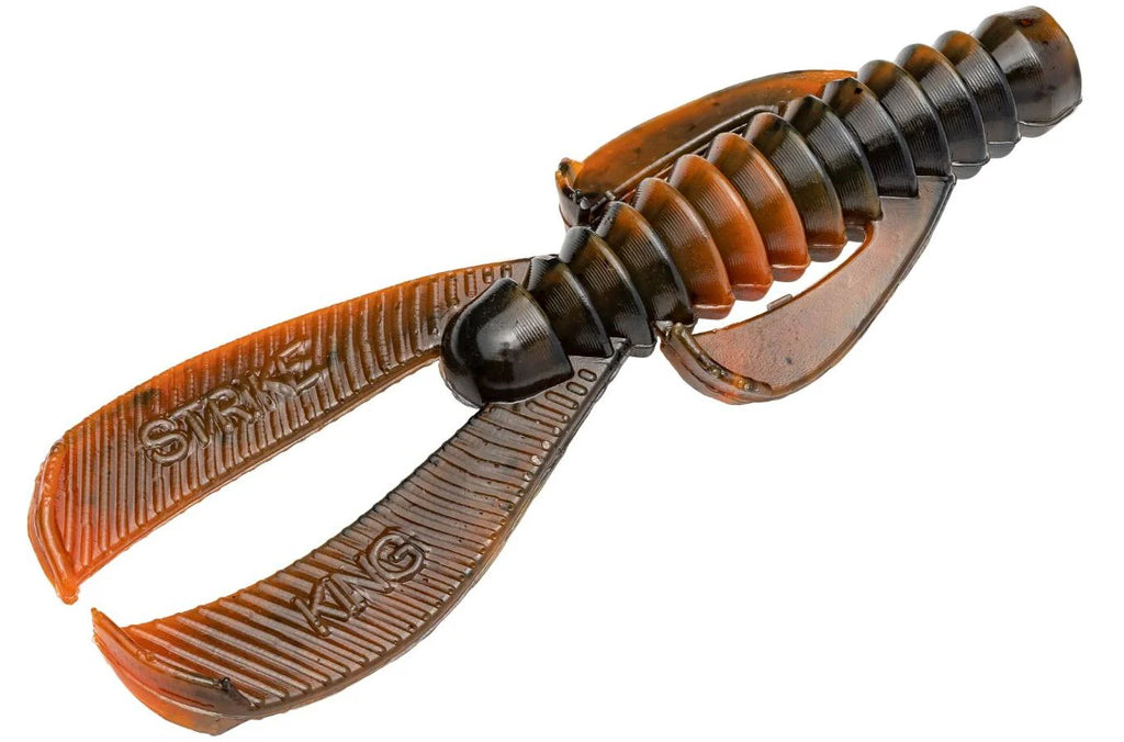 Strike King Rage Ned Bug 2 1 2 inch Soft Plastic Creature Bait 9 pack