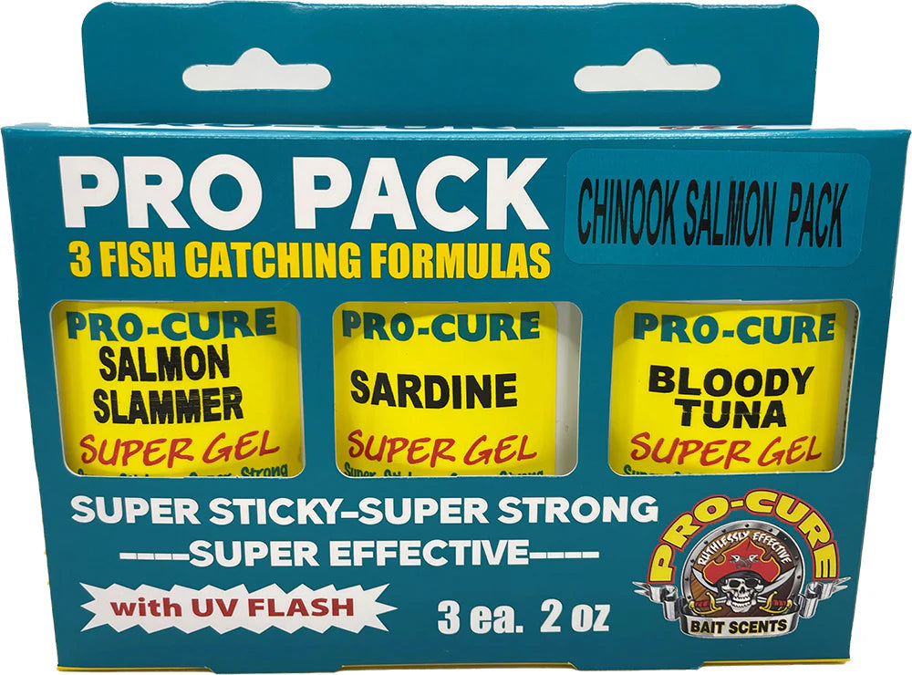 Pro Cure Pro Pack Three Fish Catching Formulas