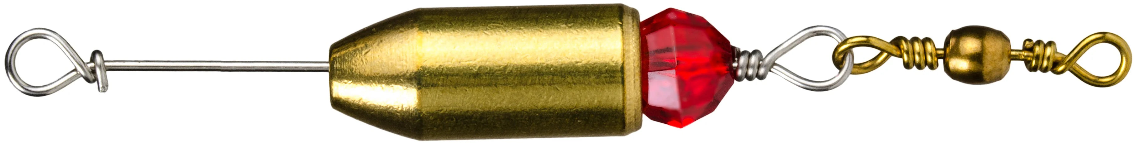 Strike King EZ Rig Pre Rigged Carolina Rig Weight w Bead 2 pack