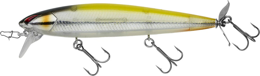 Nories Laydown Minnow Wake Prop Plus Topwater Walker Prop Bait 45 Inch