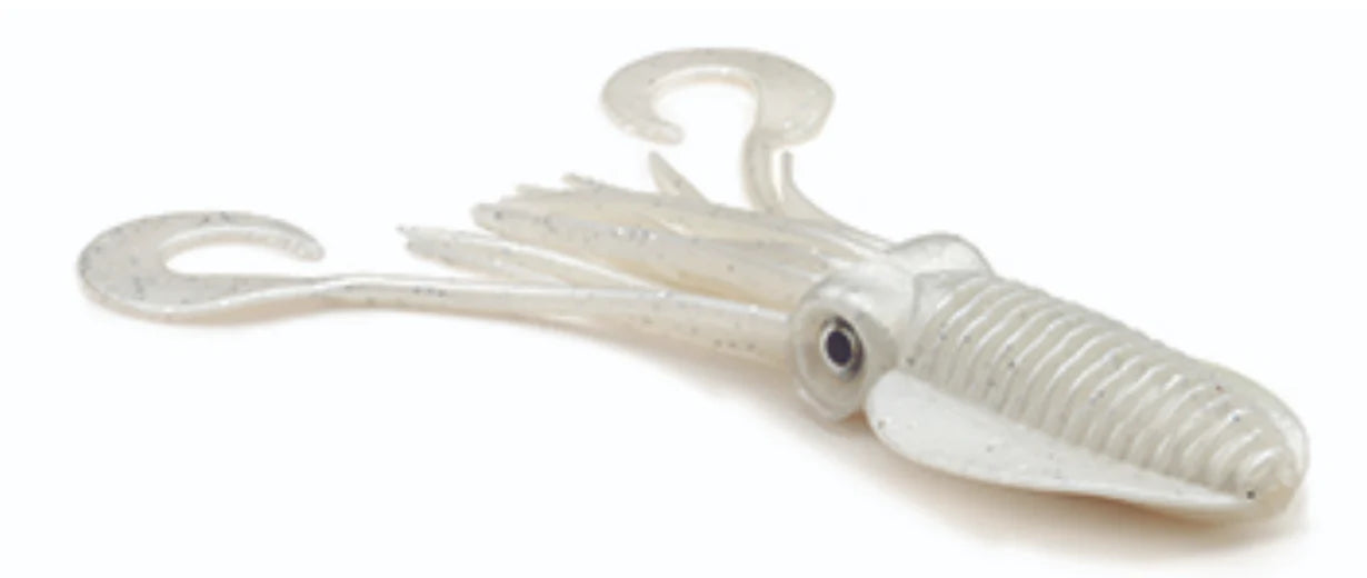 P Line Twin Tail Soft Plastic Squid