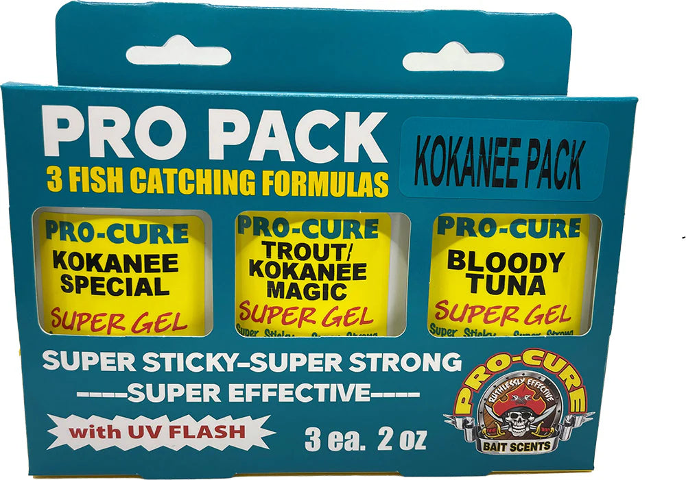Pro Cure Pro Pack Three Fish Catching Formulas