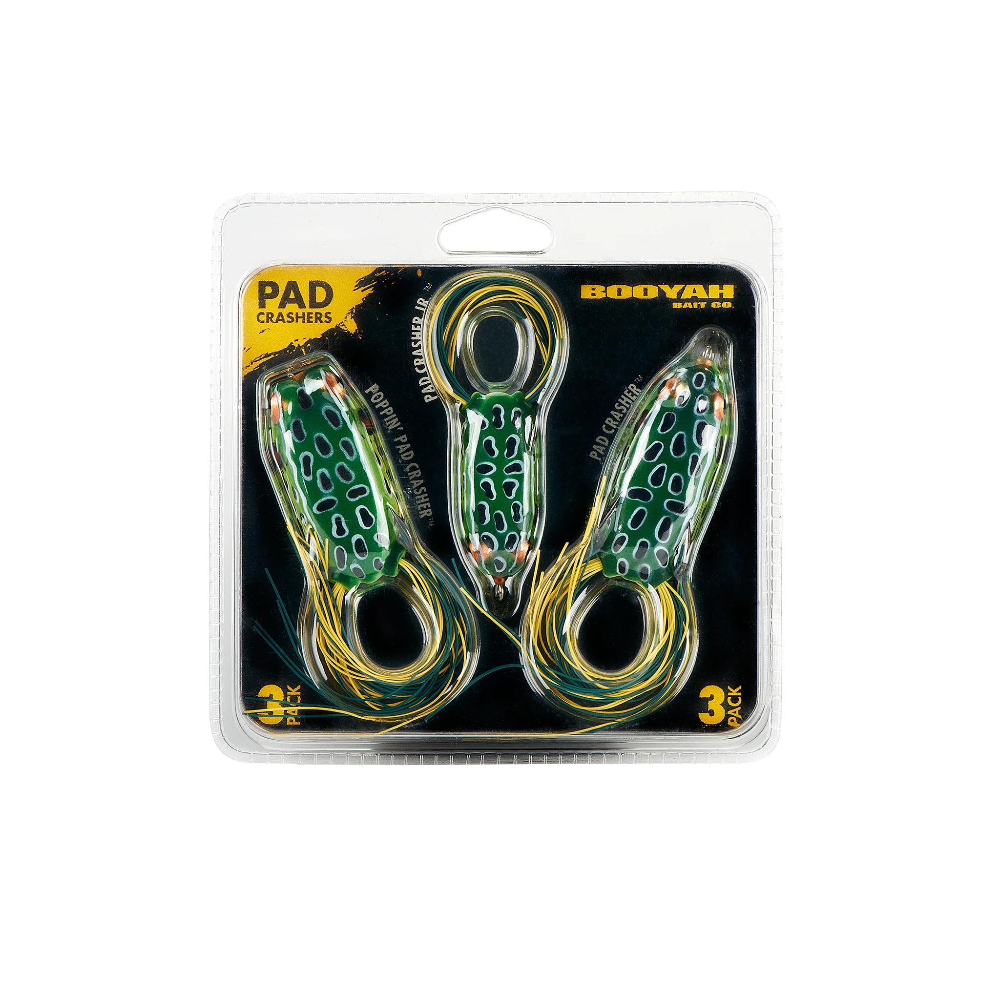 Booyah 3 Piece Pad Crasher Hollow Body Frog Combo