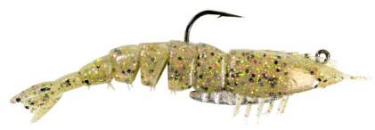 Z Man EZ ShrimpZ 3 1 2 inch Rigged w Mustad Weighted Hook 2 pack