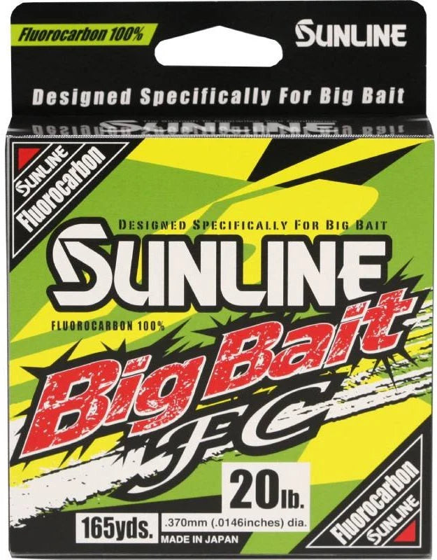 Sunline Big Bait FC Fluorocarbon Standard Spool 165 Yards
