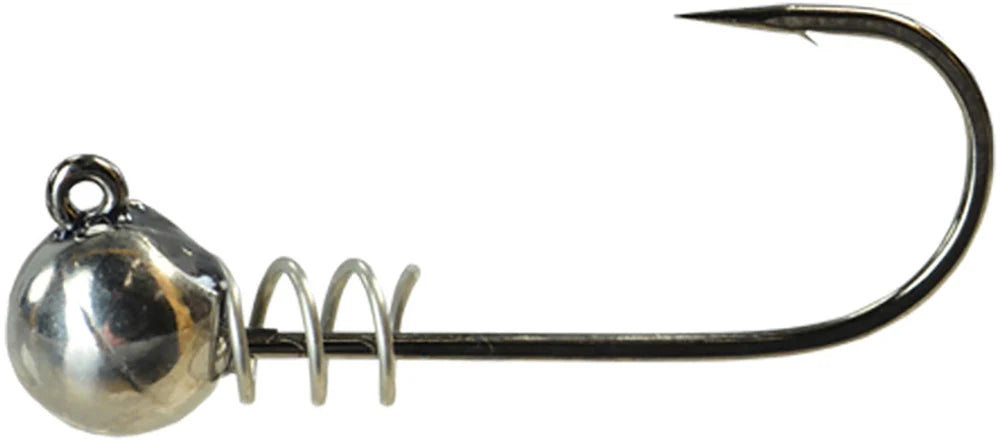 Picasso Lures Tungsten Spring Lock Ball Jighead 2 Pack